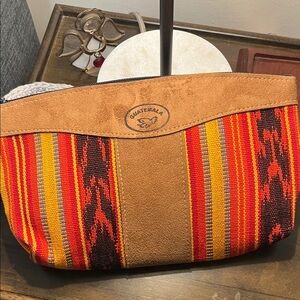 Multicolor Striped Women's Bag